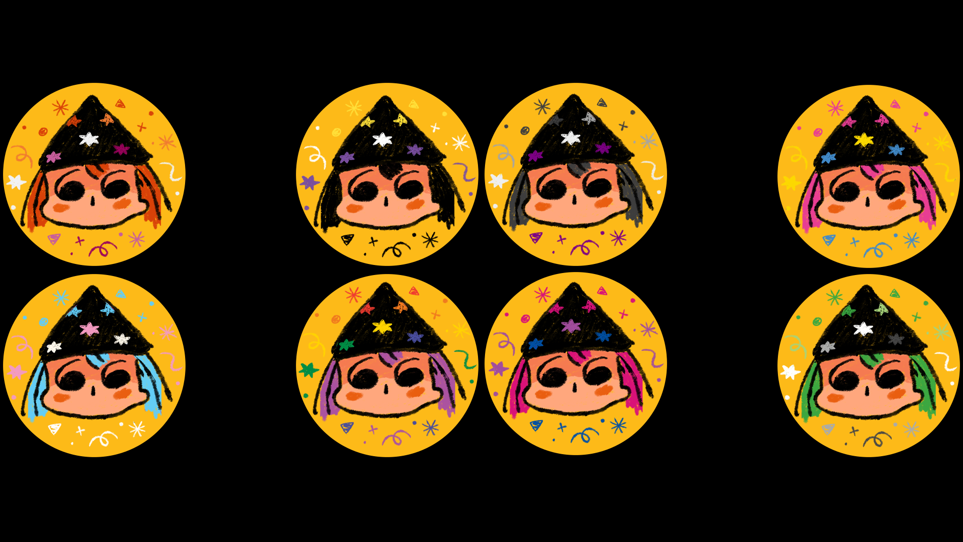 Broches Coloridos